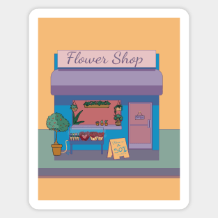 Flower Shop Sticker